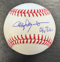 Roger Clemens Autographed OMLB with 4672 Ks Inscription 