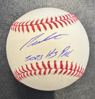 Max Clark Autographed OMLB w 2023 #3 Pick Inscription 