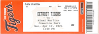 Kevin McGonigle Autographed 1st Major League Home Run Game Ticket (Pre-Order)
