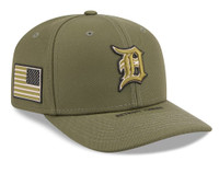 Detroit Tigers New Era 2026 Armed Forces Day 9SEVENTY Adjustable Hat - Olive