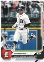 Kevin McGonigle Autographed Topps Now #75 - 1st Home Run Card (Pre-Order)