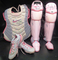 Dillon Dingler Autographed 2025 Game Used Mother's Day Catcher's Gear Set