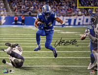 Amon-Ra St. Brown Autographed Detroit Lions 16x20 Photo #9 - 2025 Jumping