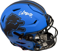 Amon-Ra St. Brown Autographed Detroit Lions RAVE Speed Flex  Helmet