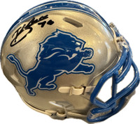 Blake Miller Autographed Detroit Lions Mini Helmet