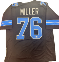Blake Miller Autographed Black Custom Jersey 