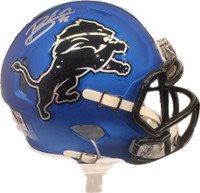 Blake Miller Autographed Detroit Lions Alternate Mini Helmet