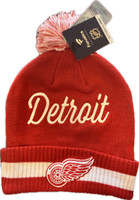 2026 Detroit Red Wings Fanatics Draft Knit Hat
