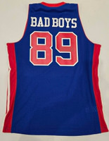 Bill Laimbeer Autographed Pistons BAD BOYS Mitchell & Ness Swingman Jersey (Pre-Order)