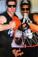 Bill Laimbeer & Rick Mahorn Autographed Bad Boys 16x24 Photo (Pre-Order)