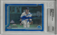 Kevin McGonigle Autographed 2025 Topps Chrome Pro Debut /150 
