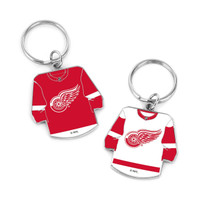 Detroit Red Wings Aminco Reversible Jersey Key Chain