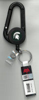 Michigan State University Aminco Carabiner Badge Holder