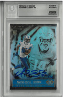 Amon-Ra St. Brown Autographed 2021 Panini Illusions Rooke Card Auto Grade 10
