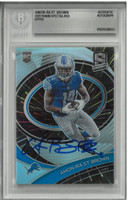 Amon-Ra St. Brown Autographed 2021 Prizm Spectra Hyper /79