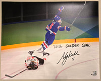 Megan Keller Autographed Team USA Golden Goal 16x20 Photo w/ "2026 Golden Goal"