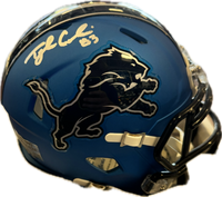 Tyler Conklin Autographed Detroit Lions Alternate Mini Helmet 