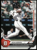 Kevin McGonigle Autographed Topps Now #302 - 1st Career Walk-Off Hit(Pre-Order)