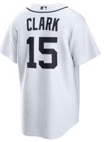 Max Clark Home White Detroit Tigers Nike Replica Jersey