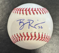 Ben Rice Autographed Official Major League Baseball