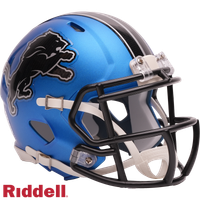 Detroit Lions Riddell Mini Speed Rivalry Helmet