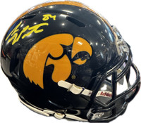 Sam LaPporta Autographed University of Iowa Mini Helmet