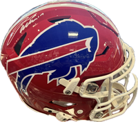 Josh Allen Autographed Buffalo Bills Throwback SpeedFlex Helmet