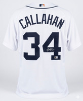 Brett Callahan Autographed Detroit Tigers Nike Jersey