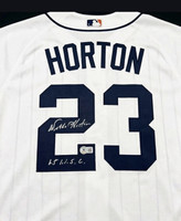 Willie Horton Autographed Detroit Tigers Nike Jersey #2 with 68 WSC Insc