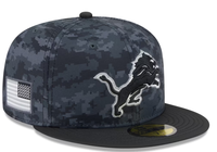 Detroit Lions 2026 Salute to Service New Era 59Fifty Hat