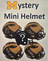 DC Sports Mystery Autographed Mini Helmet Box - UofM Edition