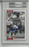 Kevin McGonigle Autographed 2026 Topps #697 Rookie Print Variations 