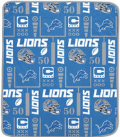 Detroit Lions Pegasus Team Spirit 60" x 70" Ultra Soft Blanket