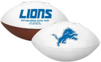 Jimmy Rolder Autographed Detroit Lions White Panel Football (Pre-Order)