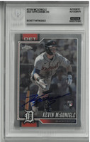 Kevin McGonigle Autographed 2026 Topps Chrome #16 Rookie Card Auto 10