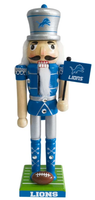 Detroit Lions 12 inch Nutcracker 