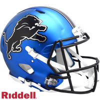 Jimmy Rolder Autographed Detroit Lions Alternate Riddell Speed Full Size Authentic Helmet (Pre-Order)
