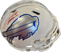 Josh Allen Autographed Buffalo Bills Full Size Rivalry Helmet