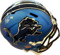 Jimmy Rolder Autographed Detroit Lions Alternate Full Size Replica Helmet
