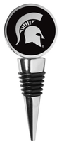Michigan State University Chrome Wine Stopper