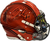 Quinshon Judkins Autographed Cleveland Browns Custom 1 of 1 Full Size Authentic Painted by Art Cabal