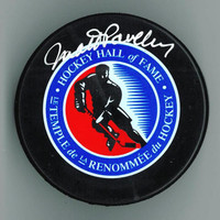 Matt Pavelich Autographed Hockey Hall of Fame Puck