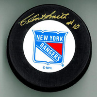 Clint Smith Autographed Hockey Puck