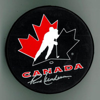 Paul Henderson Autographed Hockey Puck