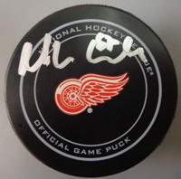 Niklas Kronwall Autographed Detroit Red Wings Game Puck