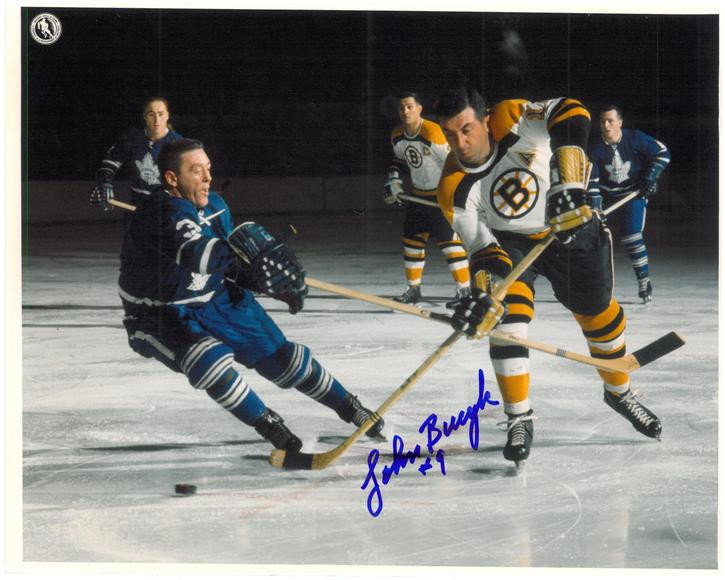 PORTRAIT OF JOHN BUCYK of the Boston Bruins