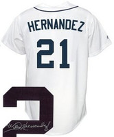 Willie Hernandez Autographed Detroit Tigers Nike Jersey