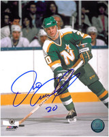 Dino Ciccarelli Autographed Minnesota North Stars 8x10 Photo #3