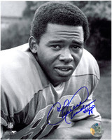 Charlie Sanders Autographed Detroit Lions 8x10 Photo #5