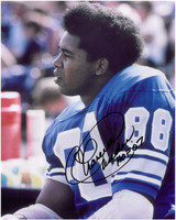 Charlie Sanders Autographed Detroit Lions 8x10 Photo #4